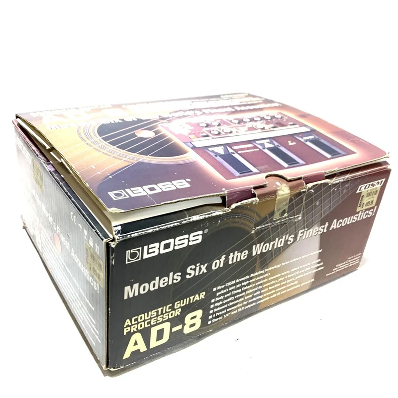 Boss AD-8 Acoustic Guitar Processor - DEMO
