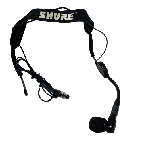 Shure WH30 Cardioid Headworn Condenser Microphone w/ TA4 Connector #2030 - USED