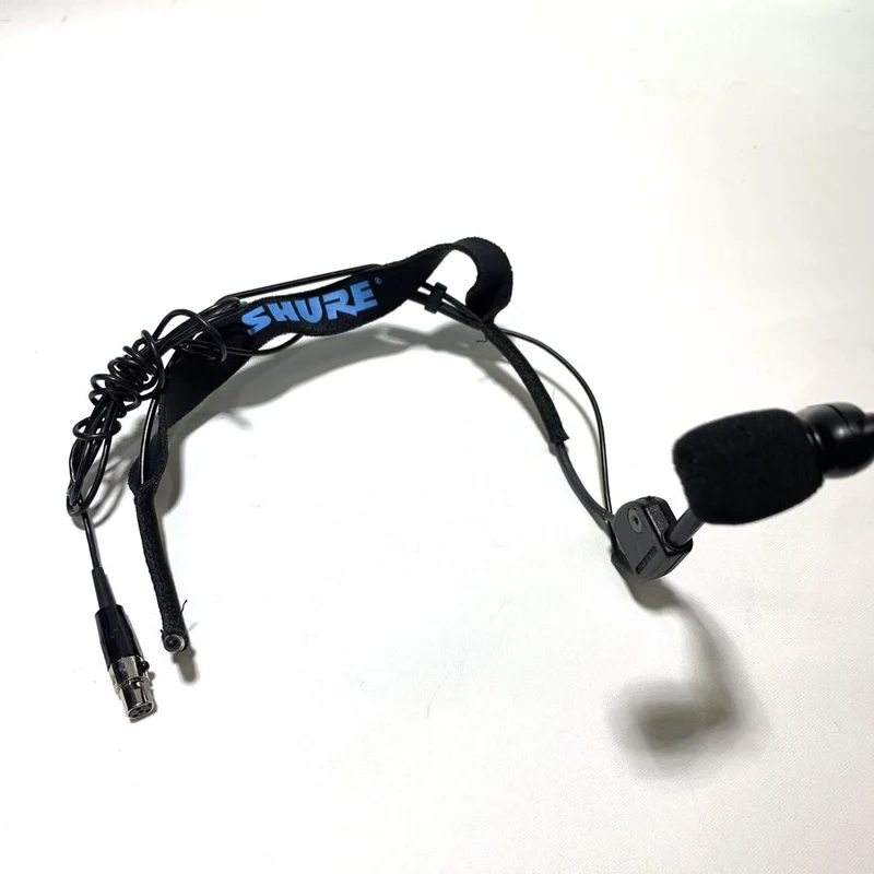 Shure WH30 Cardioid Headworn Condenser Microphone w/ TA4 Connector #2047 - USED