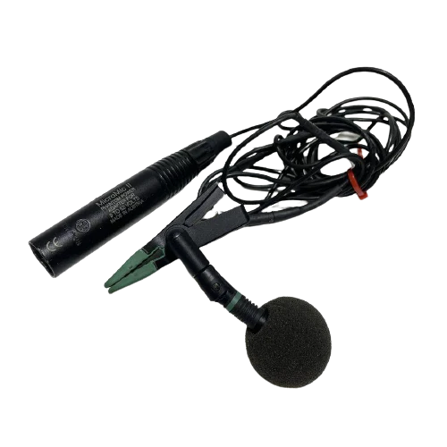 AKG C418 Clip-On Condenser Drum Microphone w/ MicroMic II Phantom Power Module #2016- USED