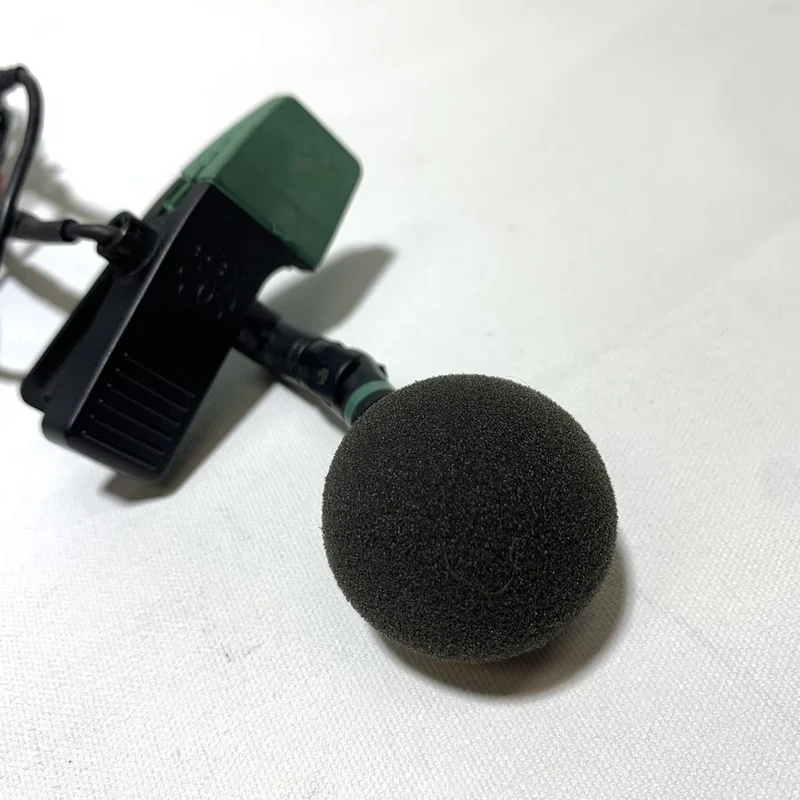 AKG C418 Clip-On Condenser Drum Microphone w/ MicroMic II Phantom Power Module #2016- USED