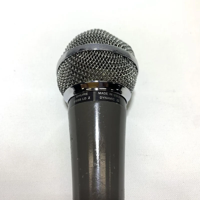 Shure 518SB LO z UNISPHERE-B Unidirectional Dynamic Microphones #2046 - USED
