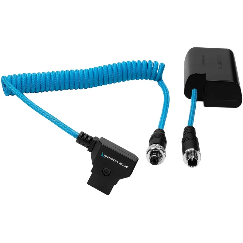 Kondor Blue D-Tap to LUMIX S1H BLJ31 Dummy Battery Cable
