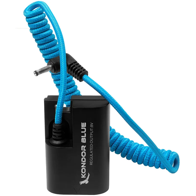 Kondor Blue DC 1.35/3.5 to CANON LPE6 Dummy Battery Cable