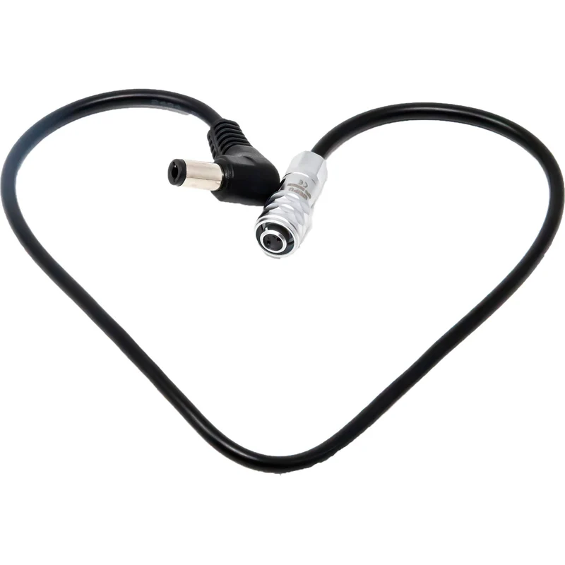 Kondor Blue 14" Male DC 5.5/2.5 to BMPCC 4K/6K Pro Power Cable (Raven Black)