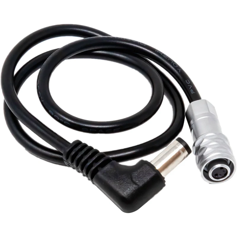 Kondor Blue 14" Male DC 5.5/2.5 to BMPCC 4K/6K Pro Power Cable (Raven Black)