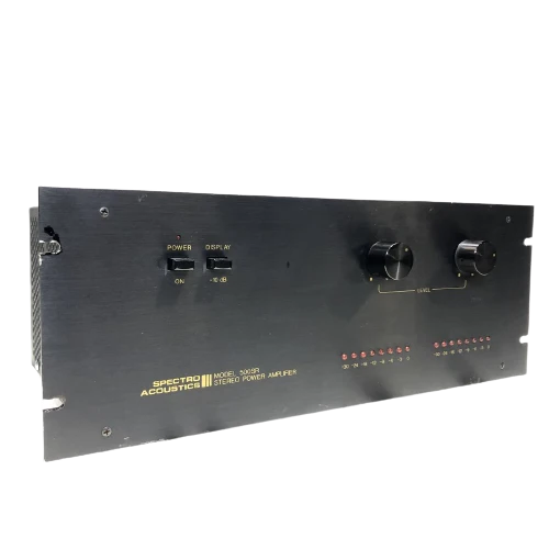 Spectro Acoustics 500SR Stereo Power Amplifier 500W #2379 - USED