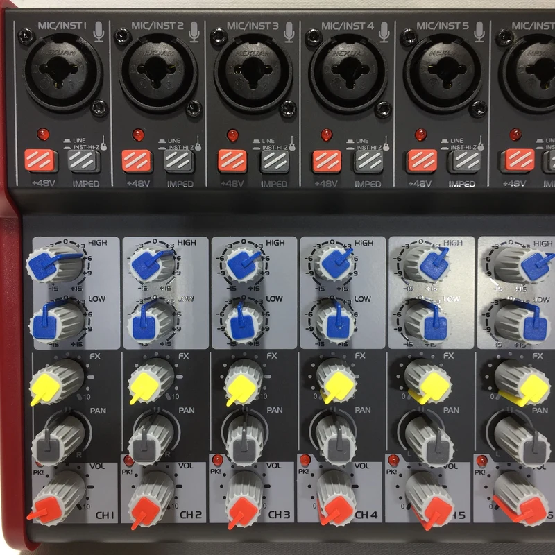 Music8 M8-8ME 8-Channel Mixer w/ Mic Effects, Bluetooth and USB