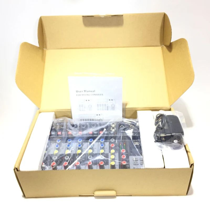 Music8 M8-8ME 8-Channel Mixer w/ Mic Effects, Bluetooth and USB