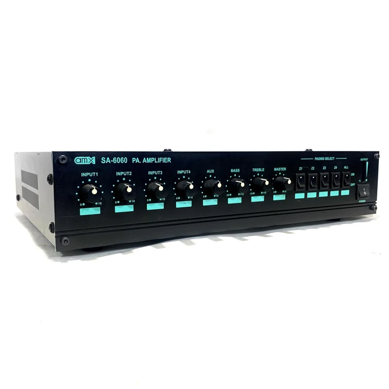 amx SA-6060 P.A Amplifier #2474 - USED