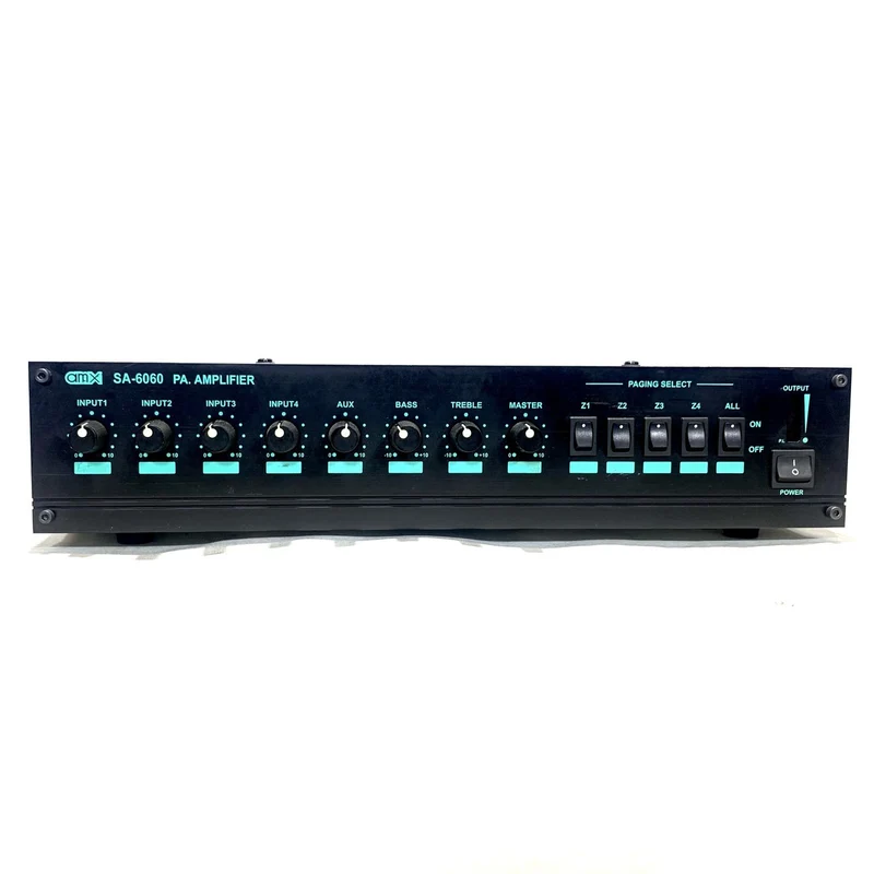 amx SA-6060 P.A Amplifier #2474 - USED