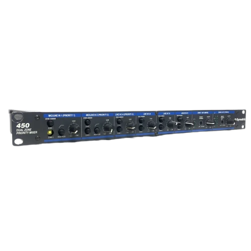 Symetrix 450 Dual Zone Priority Mixer #2489 - USED