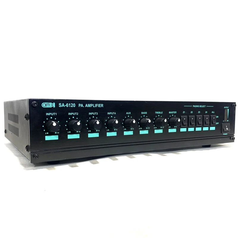 amx Prologue SA-6120 Desktop Mixer Power Amplifier #2475 - USED