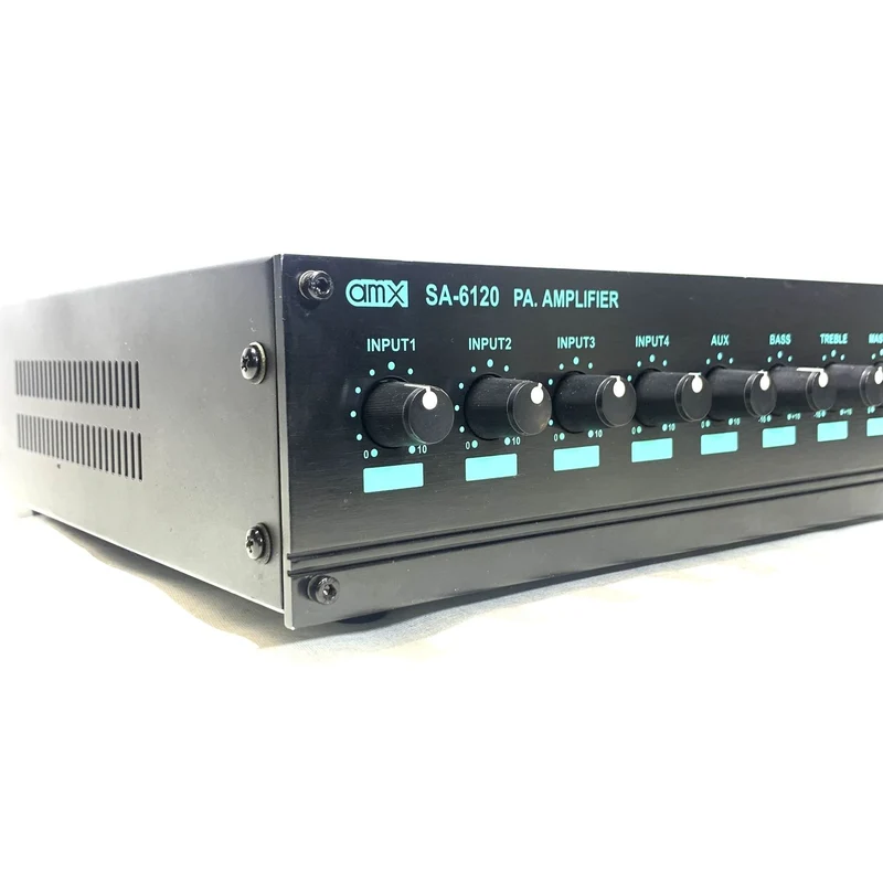 amx Prologue SA-6120 Desktop Mixer Power Amplifier #2475 - USED