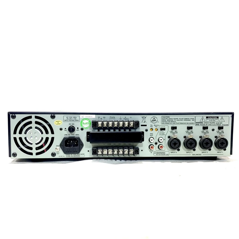 amx Prologue SA-6120 Desktop Mixer Power Amplifier #2475 - USED