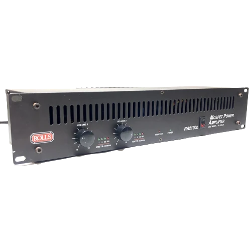 Rolls RA2100b Stereo 70V Power Amplifier #2466 - DEMO
