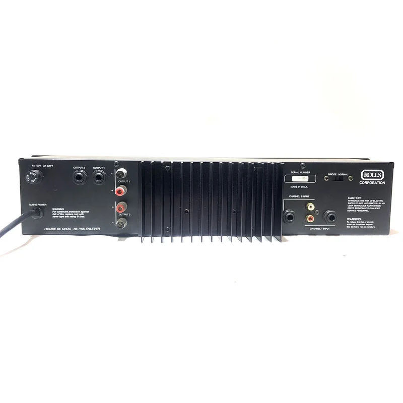 Rolls RA2100b Stereo 70V Power Amplifier #2466 - DEMO