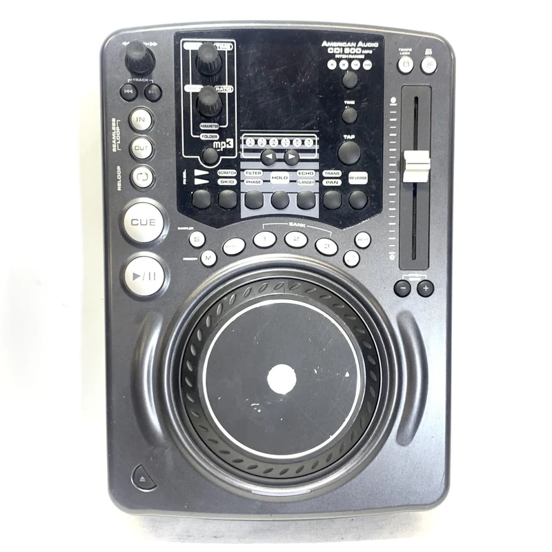 American Audio CDI 500 MP3 Professional Single MP3/CD Player #2456 - USED