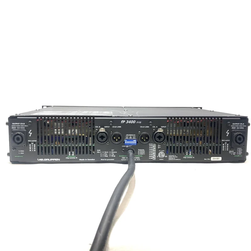 Lab Gruppen FP3400 2-Channel Power Amplifier 3400W #2432 - USED
