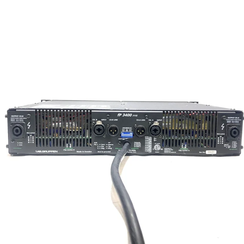 Lab Gruppen FP3400 2-Channel Power Amplifier 3400W #2430 - USED