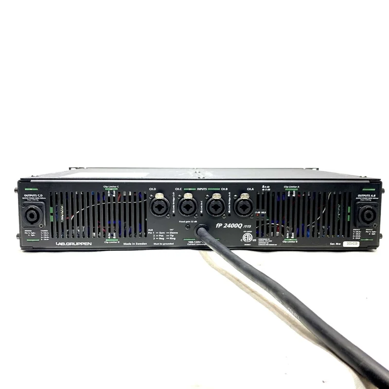 Lab Gruppen FP2400Q 4-Channel Power Amplifier 2000W #2427 - USED