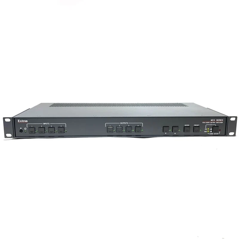Extron MVX 44 VGA A - 4x4 VGA and Stereo Audio Matrix Switcher #2335 - USED