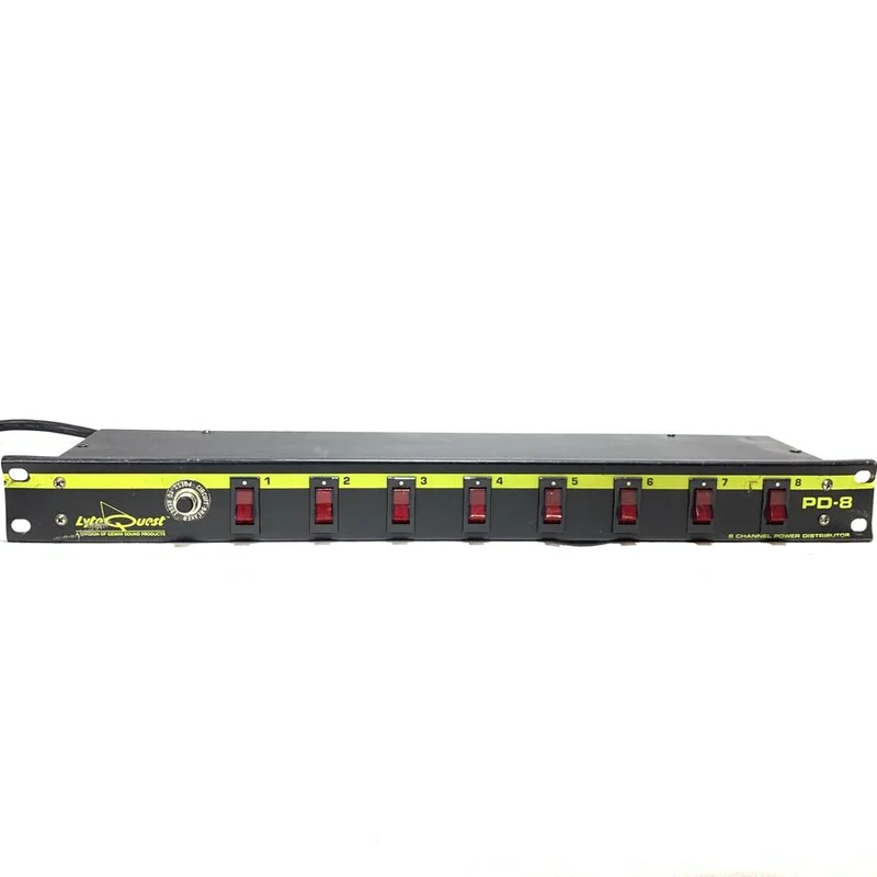 Lyte Quest PD-8 8-Port Individually Switched Power Distributor #2337 - USED