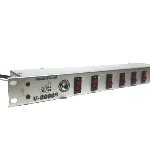 VEI V-8000S Independent 8-Channel Power Control Panel #2296 - USED