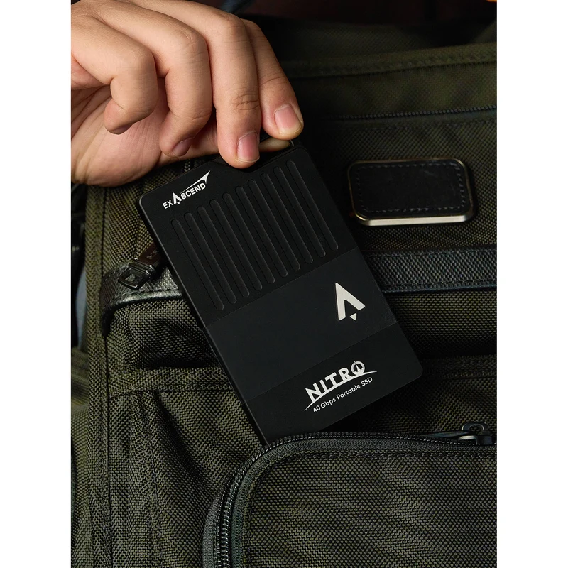 Exascend 8TB Nitro USB4 Portable SSD (Black)