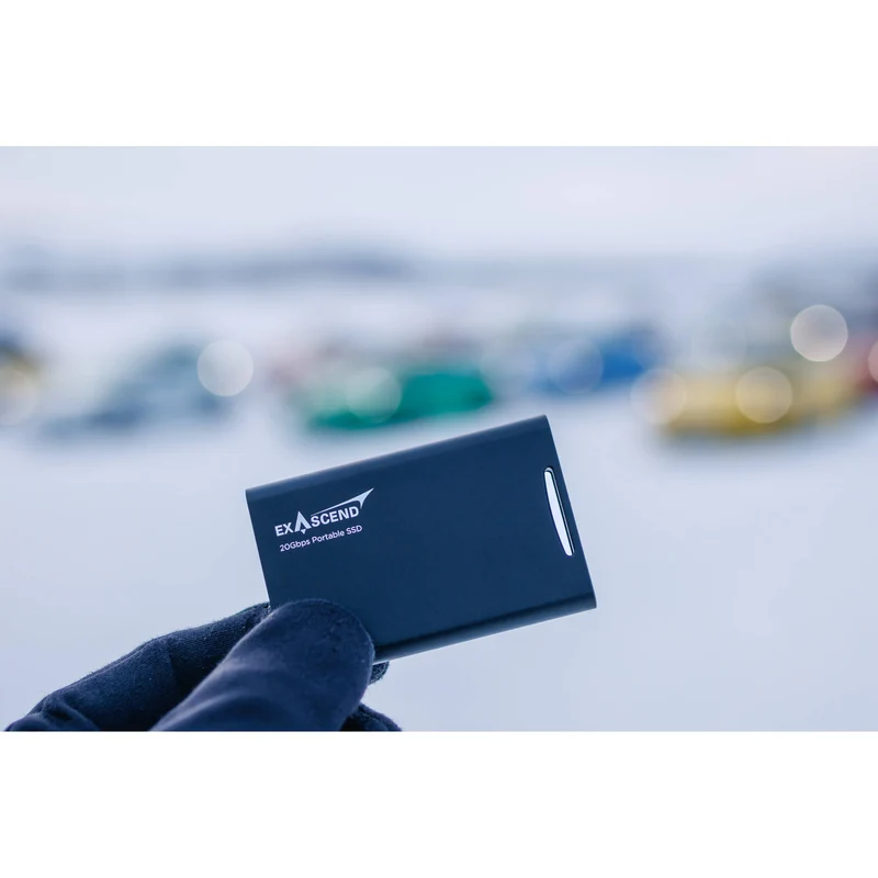 Exascend 2TB Element USB 3.2 Gen 2x2 Portable SSD (Black)