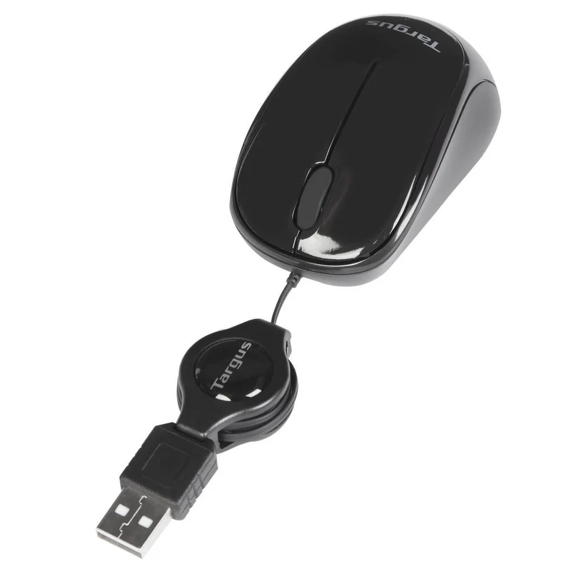 Souris de voyage Blue Trace compacte - Noir