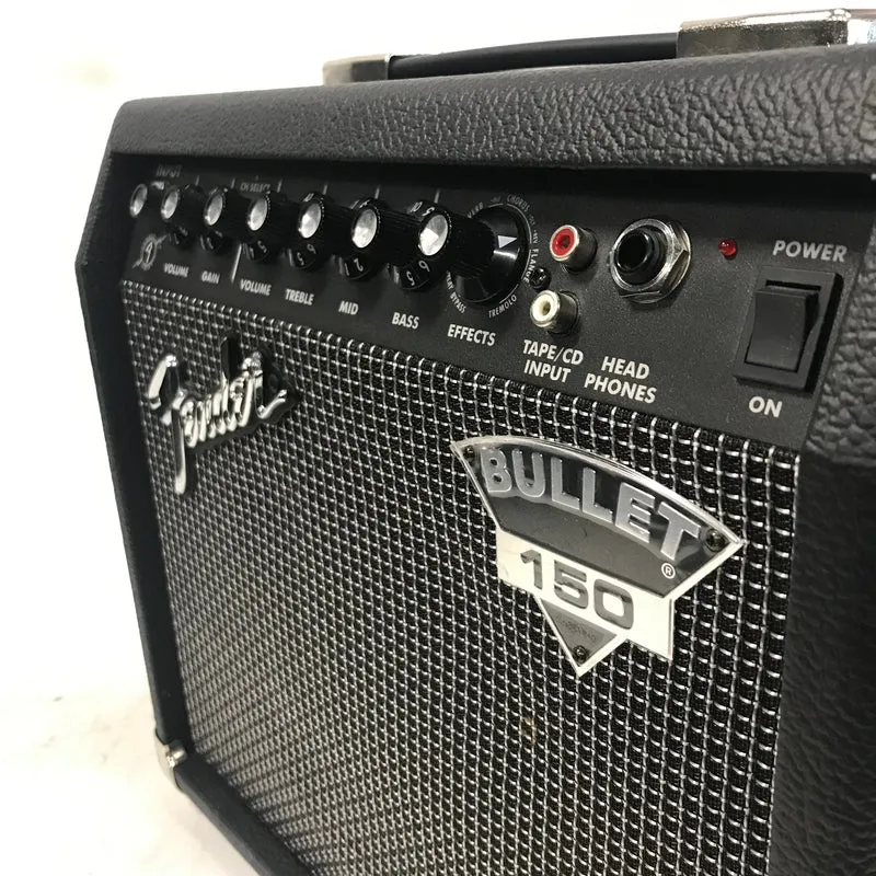 Fender Bullet 150 2-Channel 15-Watt 1x8" Guitar Combo Amplifier - USED