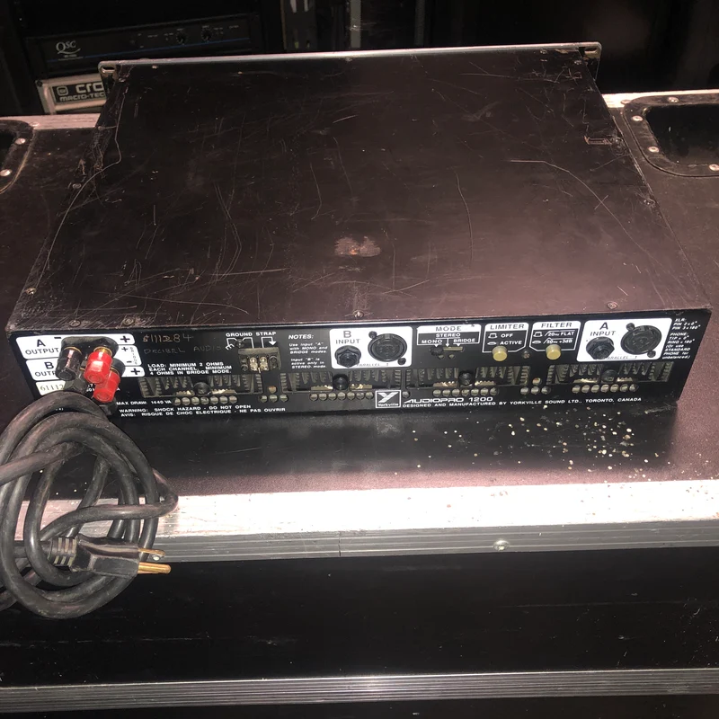 Yorkville AudioPro 1200 Power Amplifier - USED