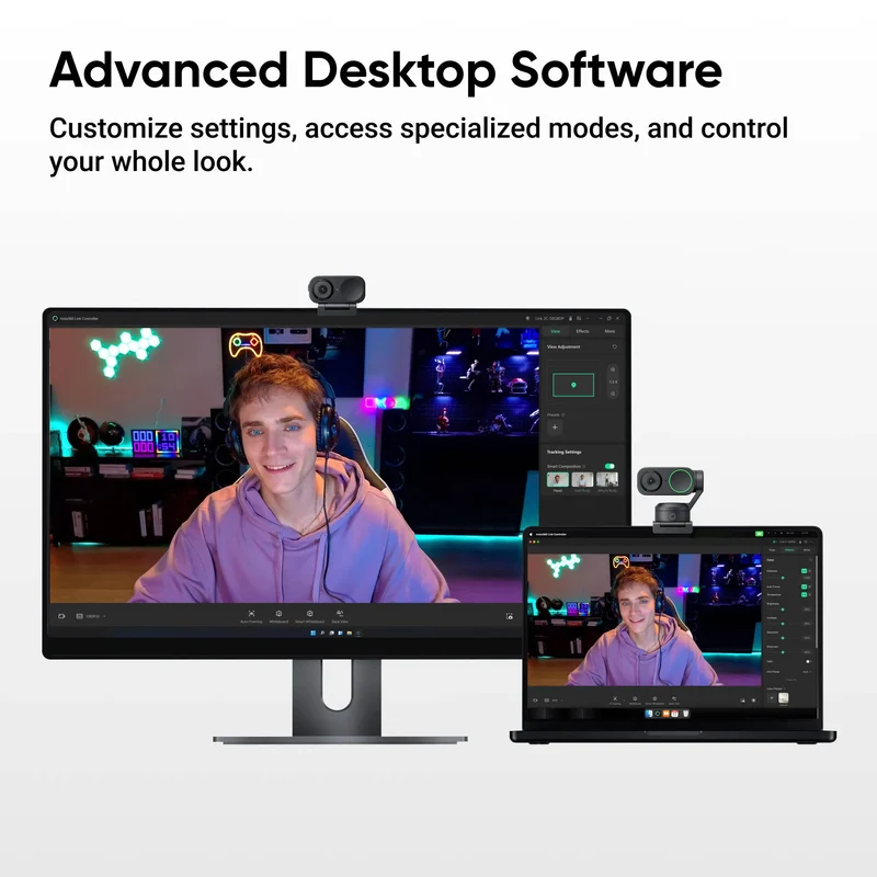 Insta360 Link 2C Pro 4K AI Webcam