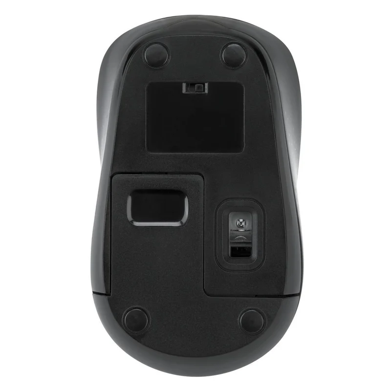 Souris sans fil + récepteur USB - Noir