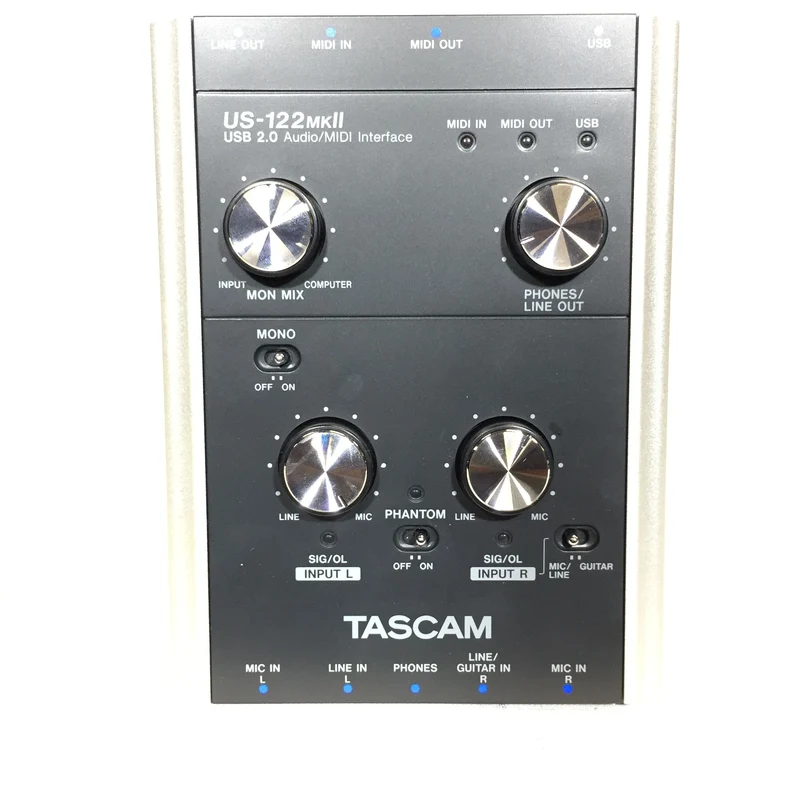 Tascam US122MKII USB Audio/Midi Interface #2625 - USED