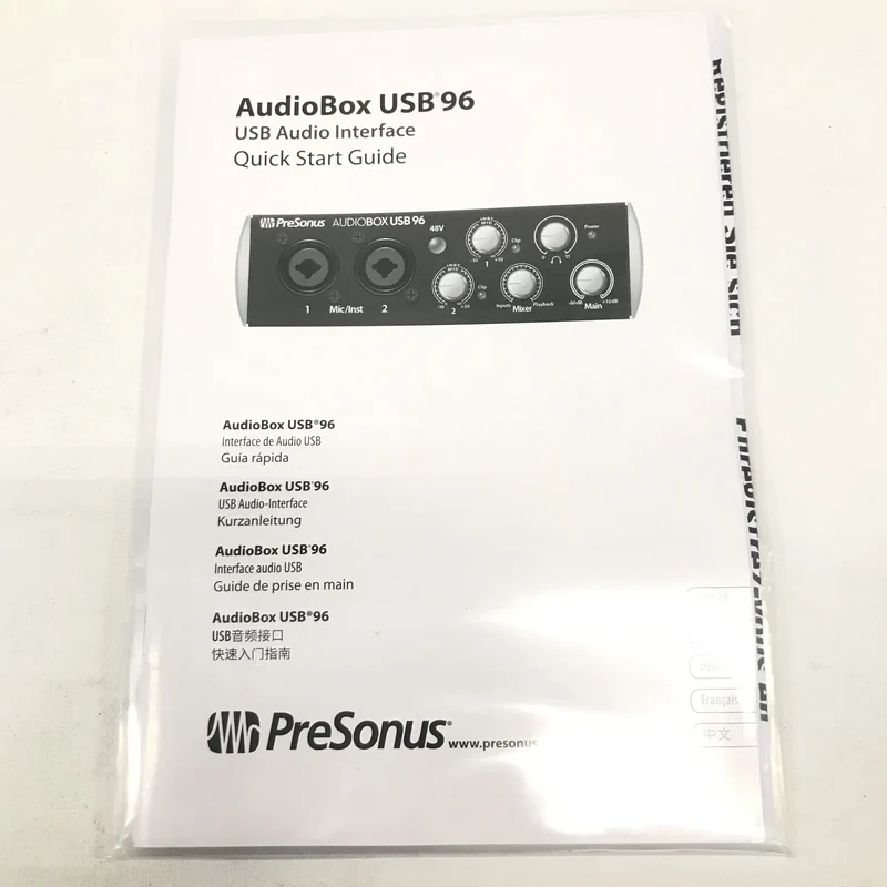 PreSonus AUDIOBOX96-USB-STUDIO Studio Recording Package #2665 - DEMO