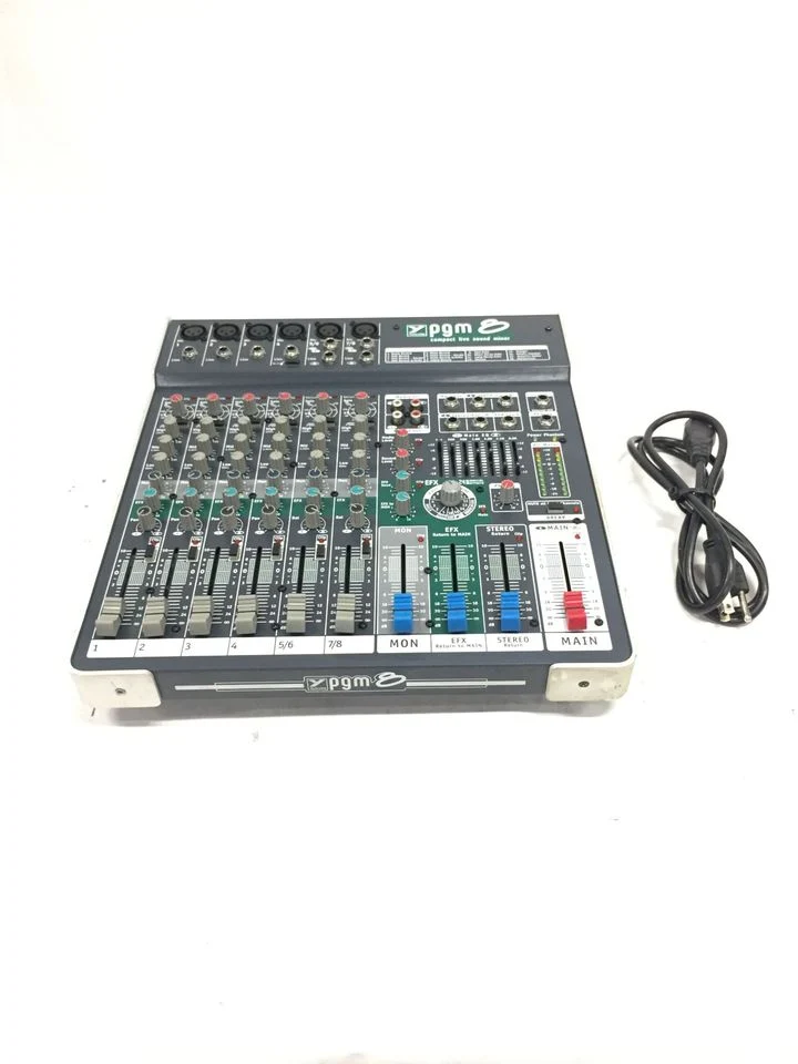 Yorkville Sound PGM8 Compact 8-Channel Live Sound Mixer with Built-In Digital Effects #2639 - USED