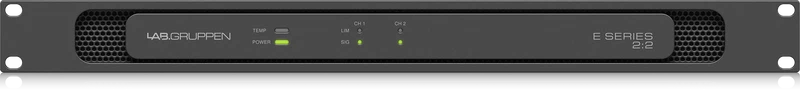 Lab Gruppen E2:2 200 Watt Amplifier with 2 Flexible Output Channels for Installation Applications - DEMO