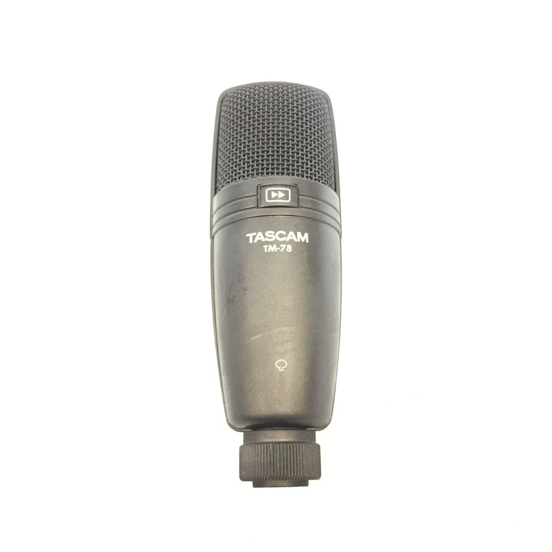 Tascam TM78 Condenser Microphone w/ Tabletop Mic Stand & Microphone Cable #2624 - DEMO