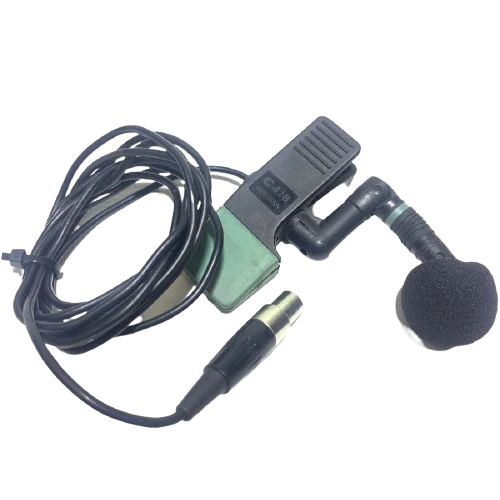 AKG C418 Clip-On Condenser Drum Microphone w/ MicroMic II Phantom Power Module #2151- USED