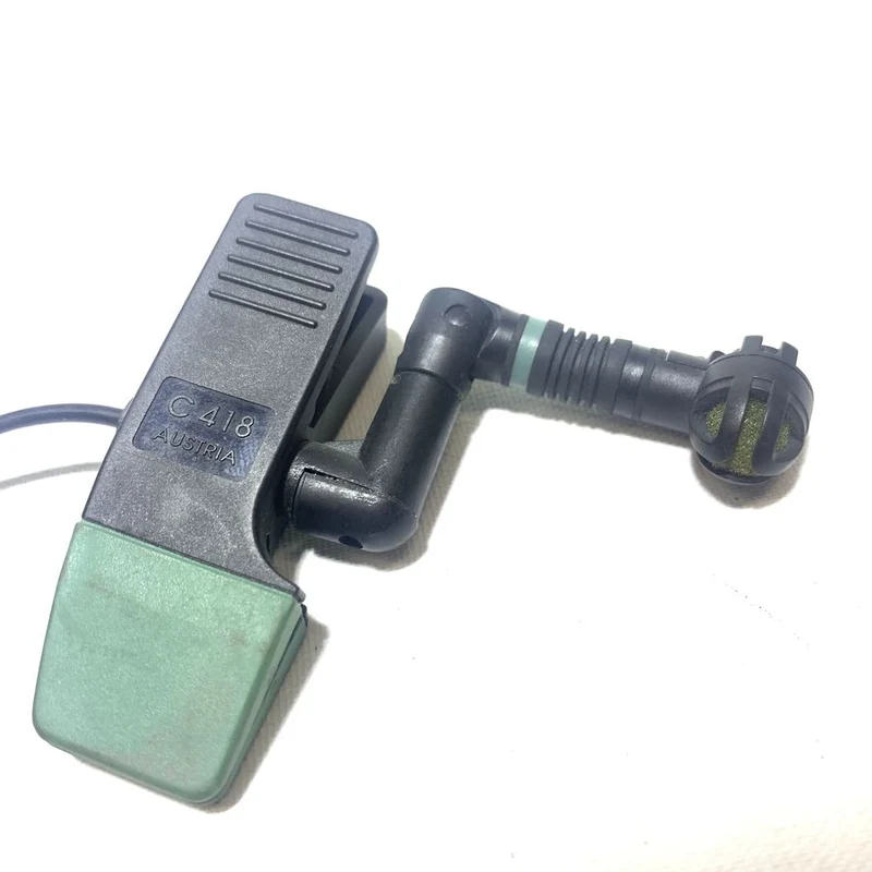 AKG C418 Clip-On Condenser Drum Microphone w/ MicroMic II Phantom Power Module #2151- USED