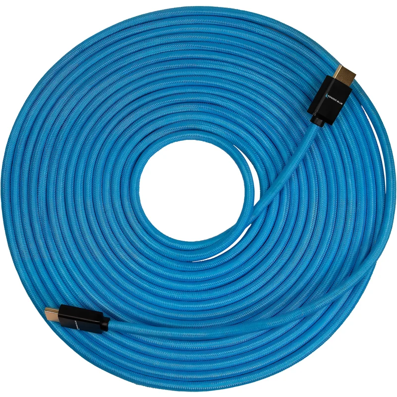 Kondor Blue 25FT HDMI 4K 30HZ Braided Blue Cable (25ft)