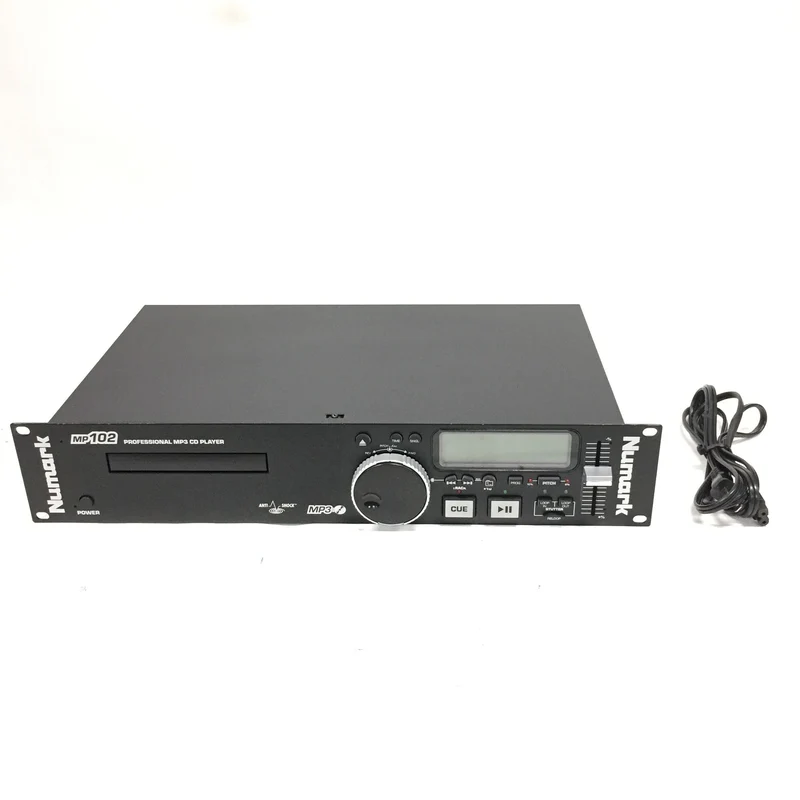 Numark MP102 Rack Mountable Single CD Player with CD and MP3 CD Support #2641 - USED