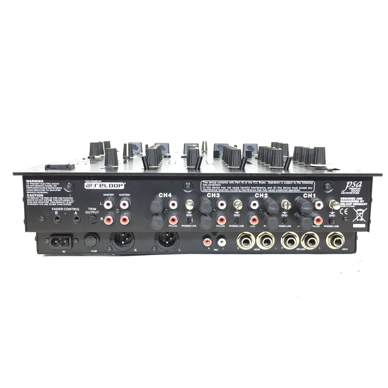 Reloop RMX-40 BlackFire 4-Channel Analog Mixer with DSP #2604 - DEMO