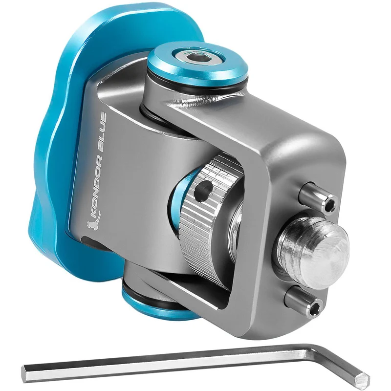 Kondor Blue Mini Lock QR Swivel Tilt Monitor Mount with ARRI Pin (Pan/Tilt) (Space Gray)