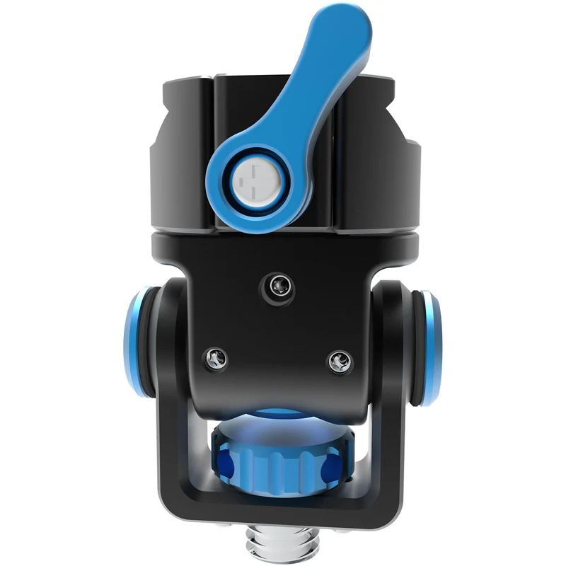 Kondor Blue Swivel Tilt Monitor Mount with Arri Pin (Pan/Tilt) (NATO Clamp Version) (Raven Black)