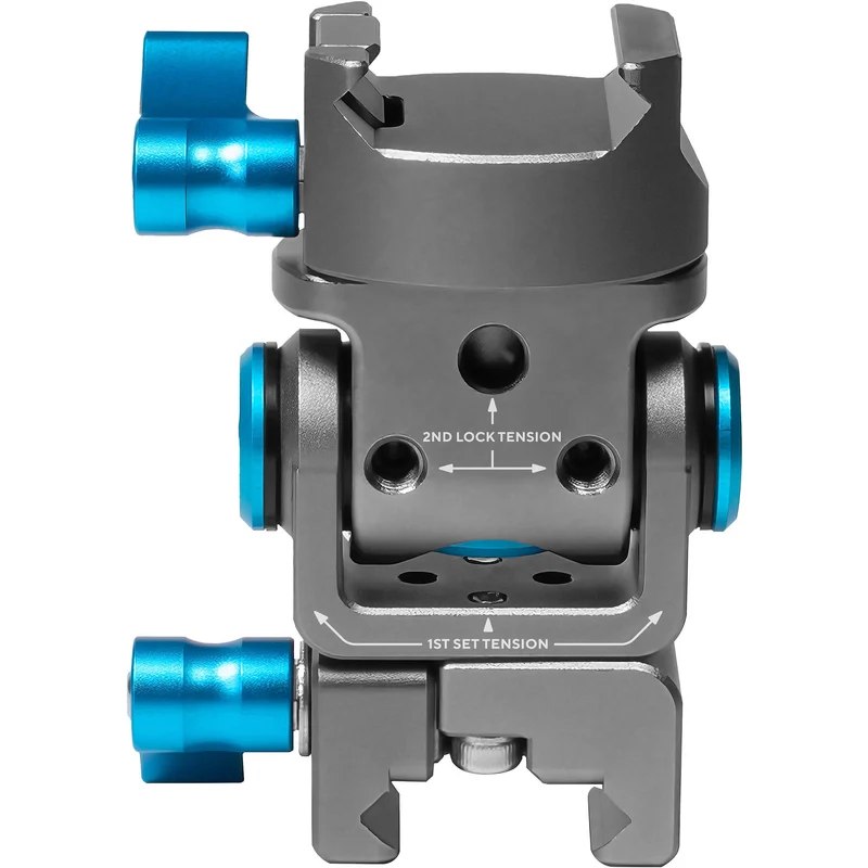 Kondor Blue NATO to NATO Swivel Tilt Monitor Mount (Pan/Tilt) (Space Gray)