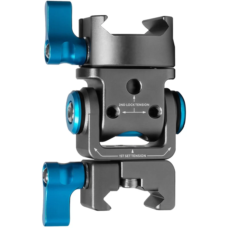 Kondor Blue NATO to NATO Swivel Tilt Monitor Mount (Pan/Tilt) (Space Gray)