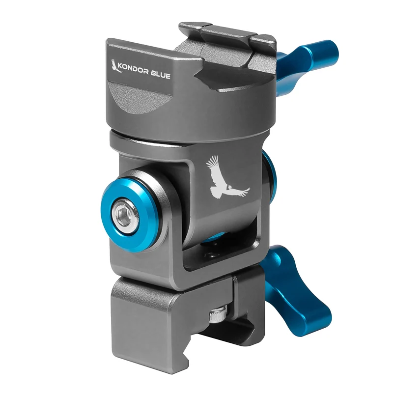 Kondor Blue NATO to NATO Swivel Tilt Monitor Mount (Pan/Tilt) (Space Gray)